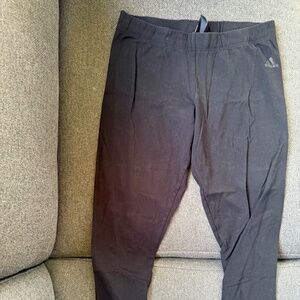 Adidas leggings size large cotton